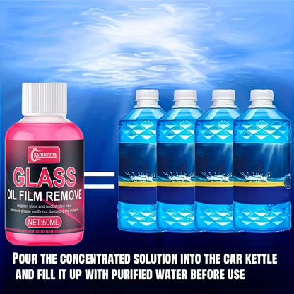 Nano Glass Rain Repellent Spray - Anti-Fog Windshield & Glass Coating for Cars and Helmets