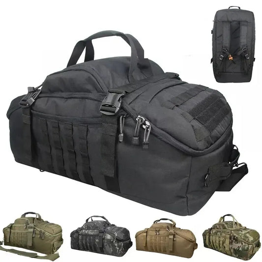 LQARMY 60L/80L Tactical Camping Backpack - Molle Hiking, Travel & Climbing Rucksack for Men