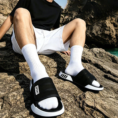 Men’s EVA Sports Slippers - Soft Bottom Summer Indoor Outdoor Casual Sandals Size 40-47