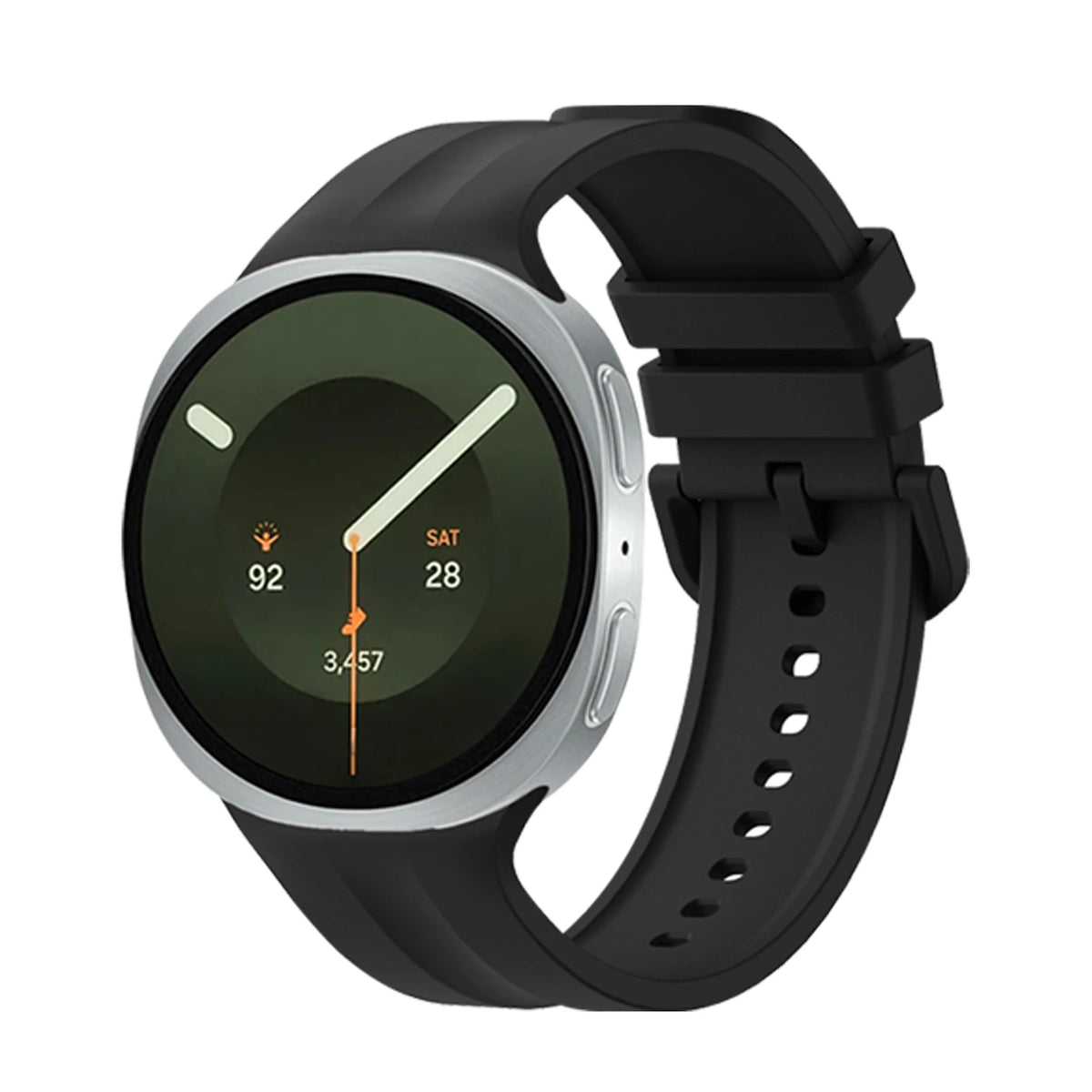 Silicone Sport Band for Samsung Galaxy Watch 9 and Watch 8 - Replacement Strap for 40mm, 44mm and Watch 8 Classic 46mm Models