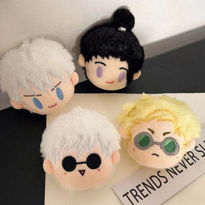 Jujutsu Kaisen Plush Pendant Keychain - Gojo Satoru & Geto Suguru Backpack Bag Charm