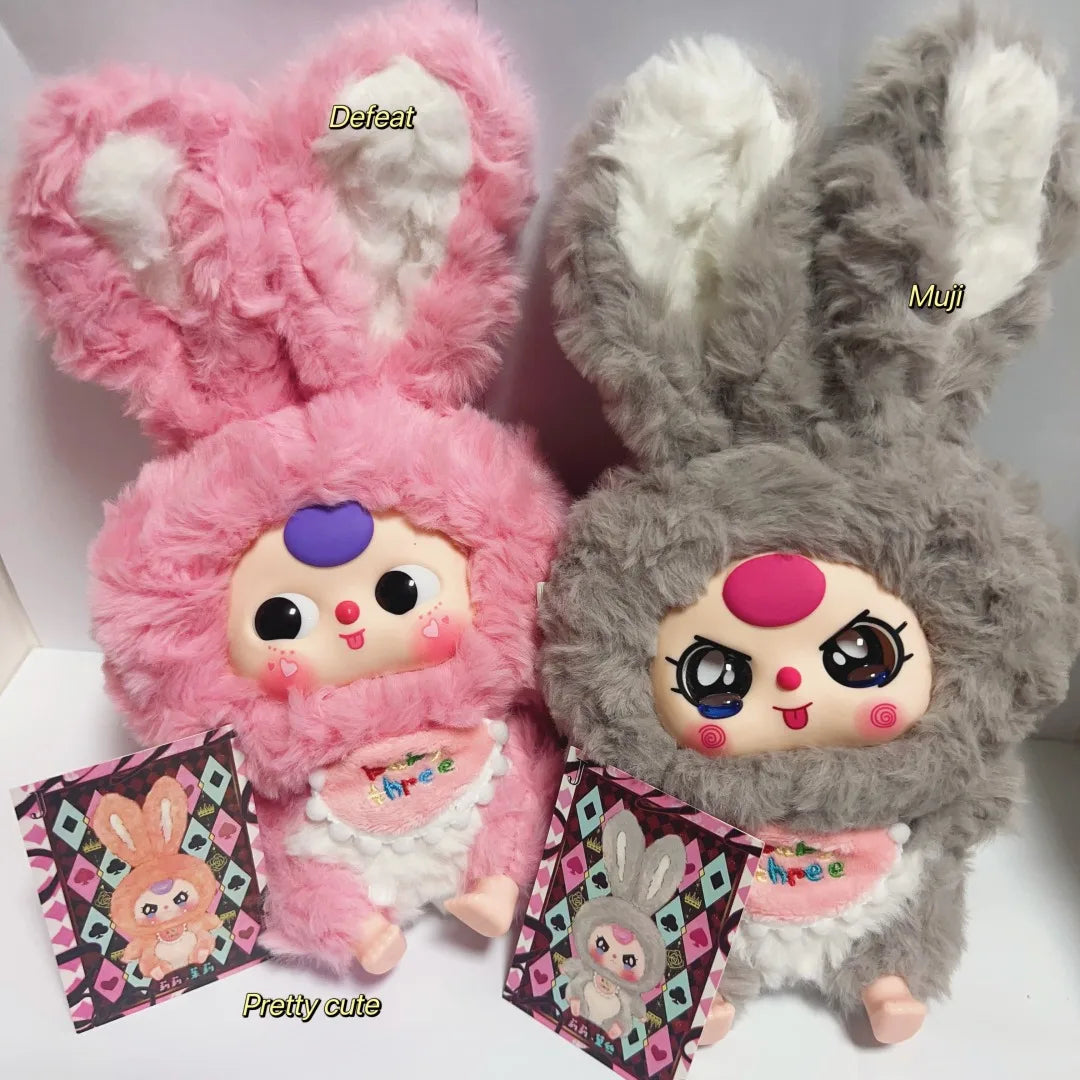 1:1 Replica Baby Three Lily Rabbit Vinyl Plush Blind Box – Cute Kawaii Doll, Bag Pendant & Christmas Gift Ornament