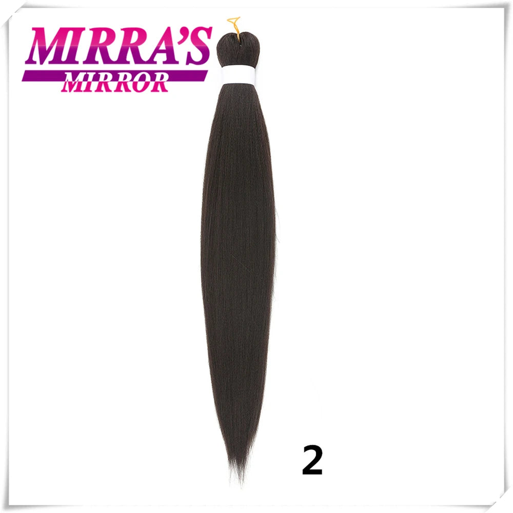 Purple Pre-Stretched Yaki Hair Extensions – Soft Synthetic Jumbo Braids for DIY Ponytail in Pink, Grey, Orange, Red & Blue