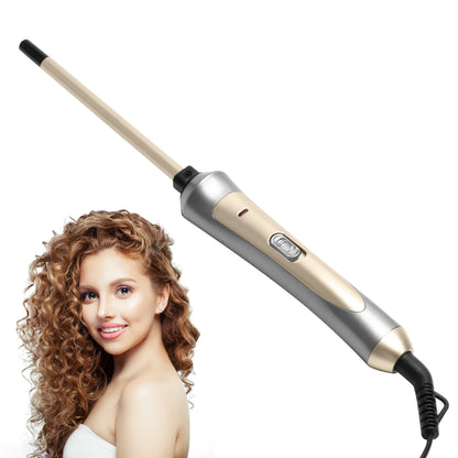 9mm Ceramic Hair Curling Iron Wand – Professional Electric Curler Tongs for Salon Styling & Crimping