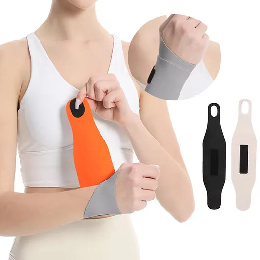 Ultra-Thin Elastic Wristband — Adjustable Breathable Compression Wrist Guard for Tendon Support & Pain Relief