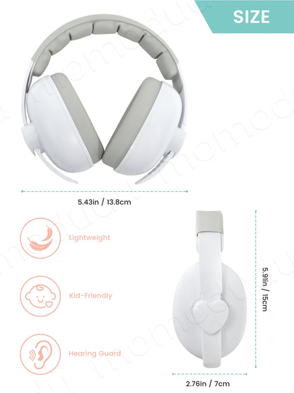 Baby Noise Cancelling Headphones – Ear Protection Earmuffs for Infants 3 Months to 3 Years