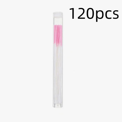 120/60pcs Ear Piercing Cleaning Tools – Disposable Ear Hole Cleaner Paper for Dirt & Odor Removal