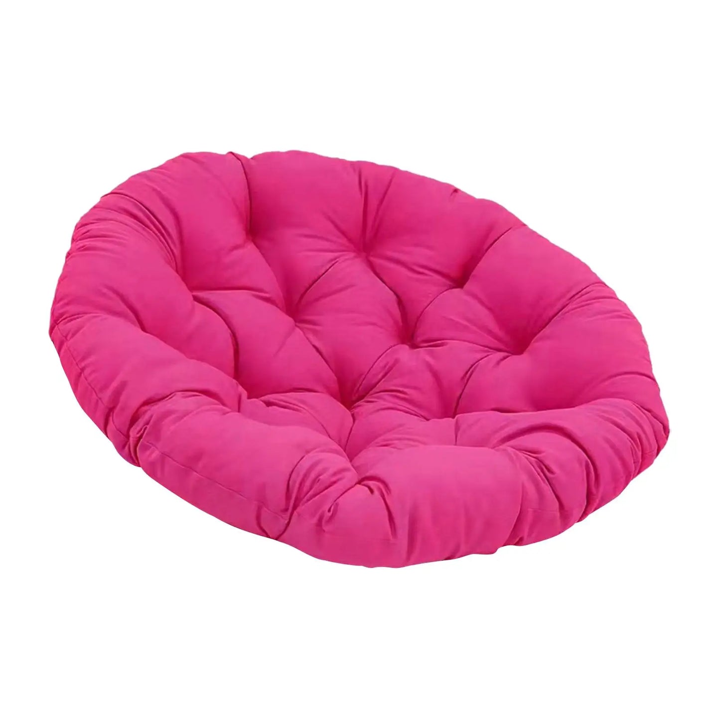 20-Inch Round Papasan Chair Cushion – Thick Egg Chair Mat for Garden, Hanging Basket, Courtyard & Bedroom Accessory