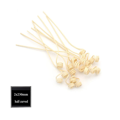 5-100PCS Reed Diffuser Replacement Sticks – 2-3.5mm Extra Thick Rattan for DIY Handmade Home Decor & Aromatherapy