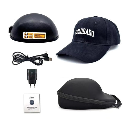 Laser Hair Growth Cap – 94/128/208 Laser Irradiation for Rapid Hair Growth & Oil Control, Remarkable Results
