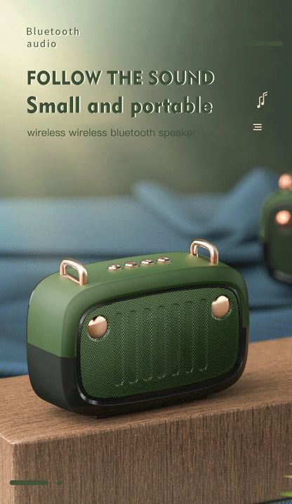 Wireless Portable Bluetooth Speaker — Mini Subwoofer Music Box with Hands-Free Function