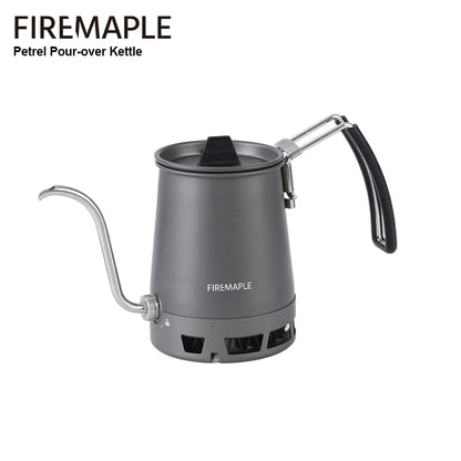 Fire-Maple Petrel Pour-Over Coffee Kettle - Gooseneck Spout with Detachable Handle for Portable Brewing