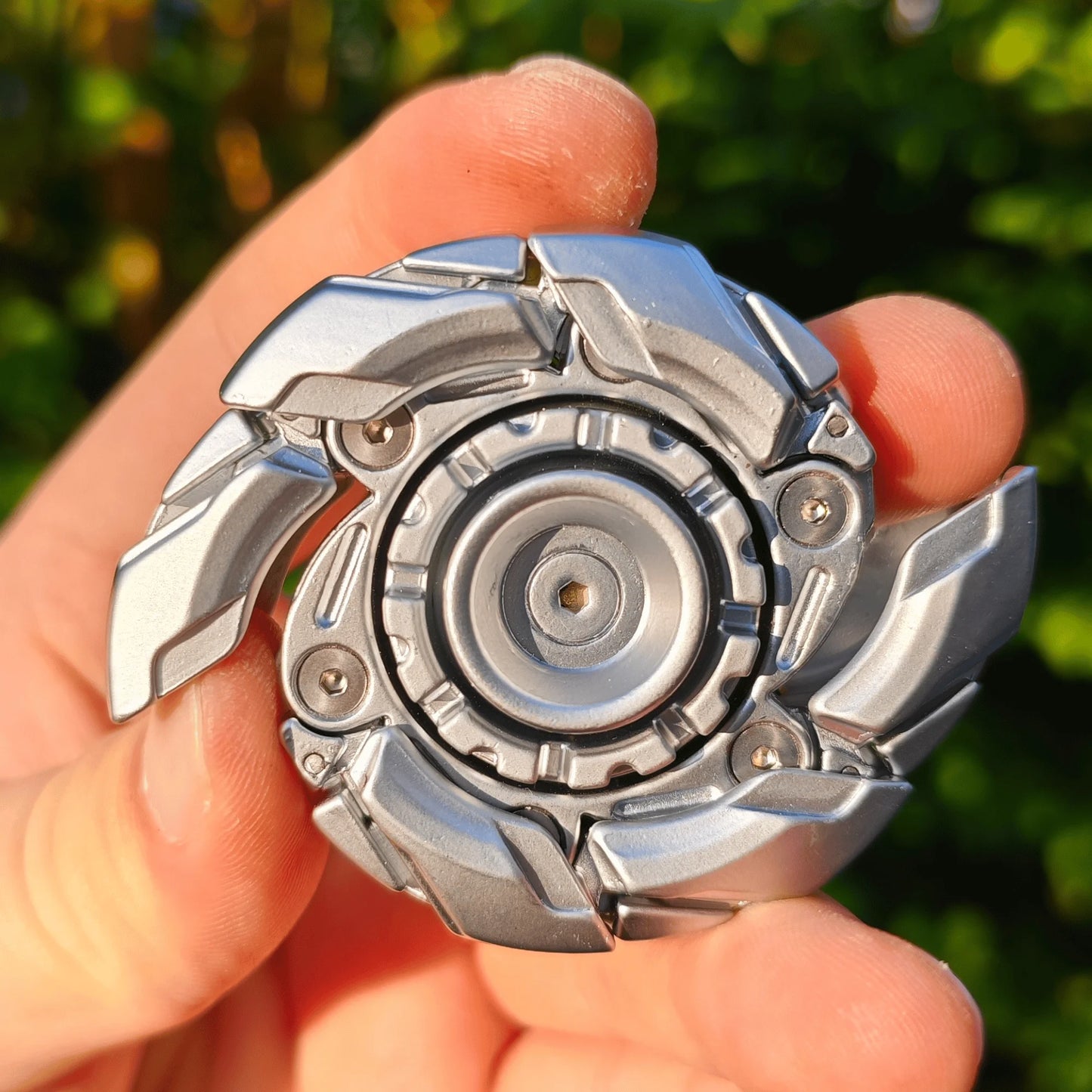 EDC Magnetic Fidget Sliders – Metal Stress Relief & Mood-Buster Spinning Top Toys for Adults