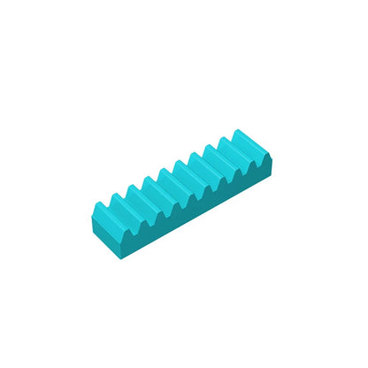 Gobricks GDS-1171 Gear Rack 1x4 — Compatible with LEGO 3743, Educational DIY Building Blocks for Kids