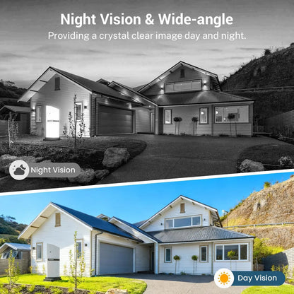 Rechargeable Wireless 1080P Video Doorbell Camera – Night Vision, AI Motion Detection & Cloud Storage
