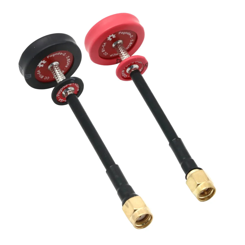 Pagoda 2 / Triple Feed Patch 5.8G 5dBi 50W FPV Flat Panel Antenna: Omnidirectional Omni LHCP/RHCP SMA/RP-SMA