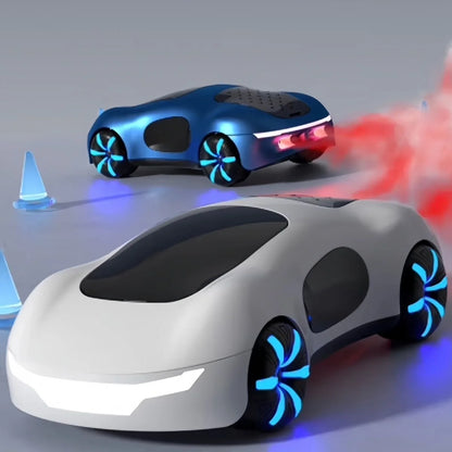 NEW Cool Sports Car Remote Control – Dual Spray, Sound & Lights, 4WD Sci-Fi Concept Car for Kids