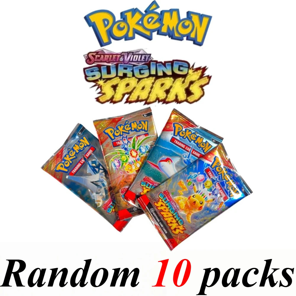 Pokémon Mega Evolution Phantasmal Flames TCG Cards – English 9+1 Booster Pack Trading Card Collection Set