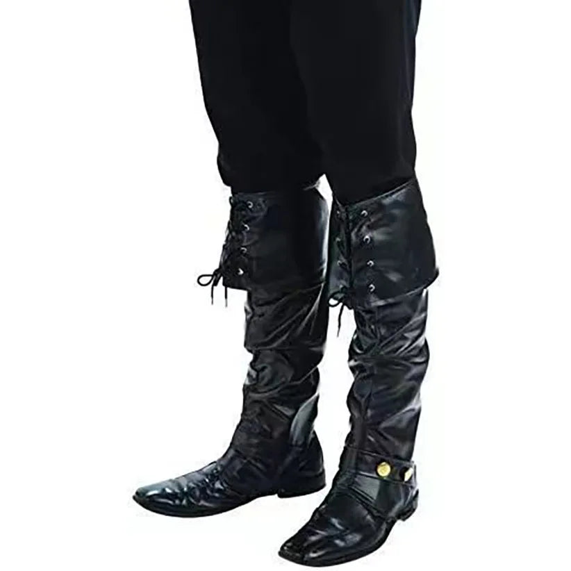 Medieval Viking Gothic Cosplay Shoes – Renaissance Warrior Knight Costume Footwear for Men & Women, Halloween & Carnival Party