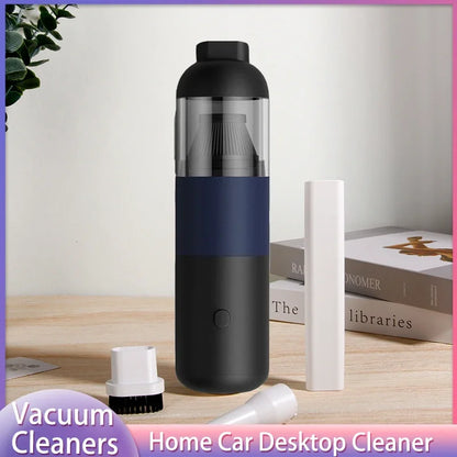 3-in-1 Wireless Car Vacuum Cleaner – Portable Mini Handheld Dust Catcher for Auto Interior Cleaning