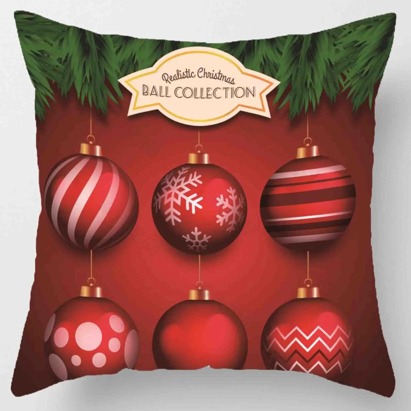 Christmas Pillowcase Set 45x45cm – Festive Cushion Covers for Home Décor & Holiday Gifts