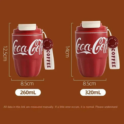 Stainless Steel Insulated Coffee Cup 260/320ml – Double Wall Vacuum Travel Mug Mini Portable Dual Drink Office Tumbler