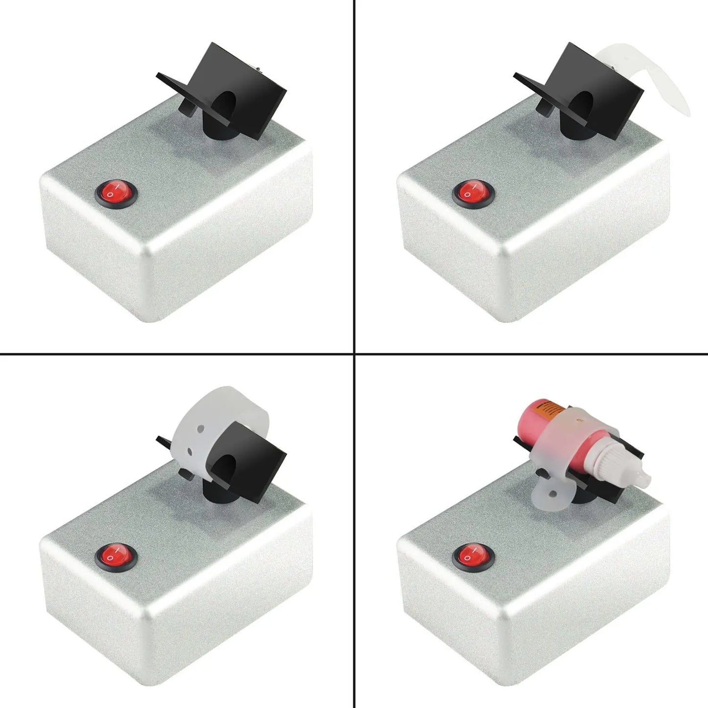 JOYSTAR Model Paint & Nail Polish Shaker Machine – Adjustable Silver Mixing Tool for Nail Art, Tattoo & Hobby Paint Even Mixing
