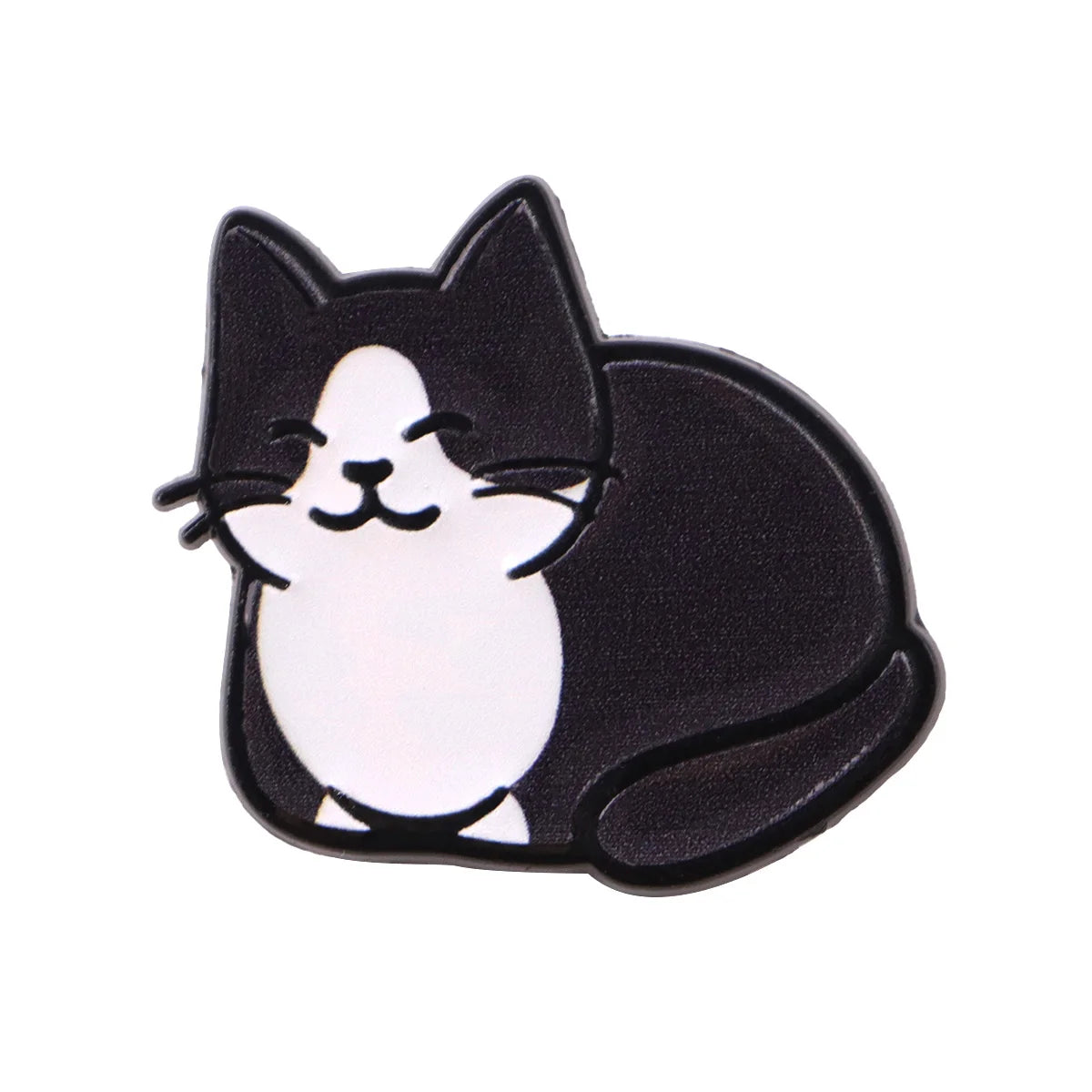 Cute Cat Enamel Pin — Cartoon Animal Lapel Brooch for Backpacks, Cosplay & Kids Gifts