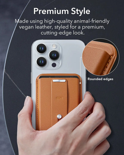 ESR MagSafe Wallet with Find My — Strong Magnetic 5-Card Holder for iPhone 16/15/14/13/12 Series
