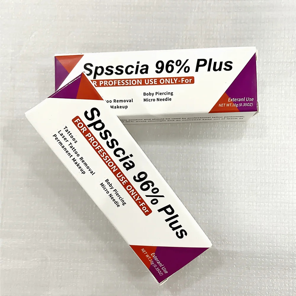 SPSSCIA Original 96% Tattoo Cream – 10g Pre-Treatment for Permanent Makeup, Microblading, Eyebrows & Lips