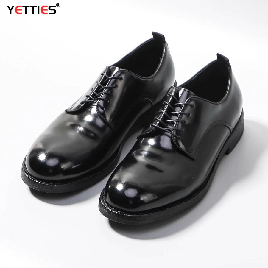 Men’s Horsehide Oxford Shoes - Handcrafted Goodyear Welt Premium Business and Wedding Dress Shoes