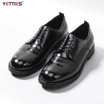 Men’s Horsehide Oxford Shoes - Handcrafted Goodyear Welt Premium Business and Wedding Dress Shoes
