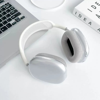 Transparent TPU Case for Apple AirPods Max - Soft Anti-Scratch Protective Cover for Over-Ear Headphones