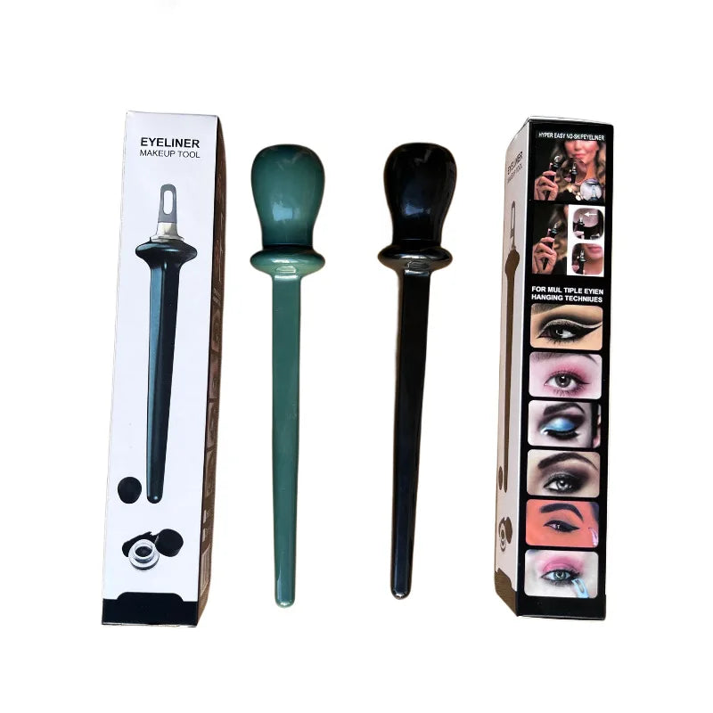Silicone Eyeliner Brush - No-Skip, Easy Applicator for Beginners - Durable Makeup Tool for Perfect Eyes