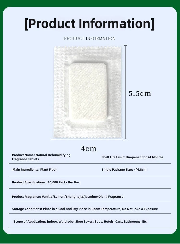 Car Air Vent Aromatherapy Tablets - Solid Fragrance Air Outlet Supplements, 10/50/100/500PCS