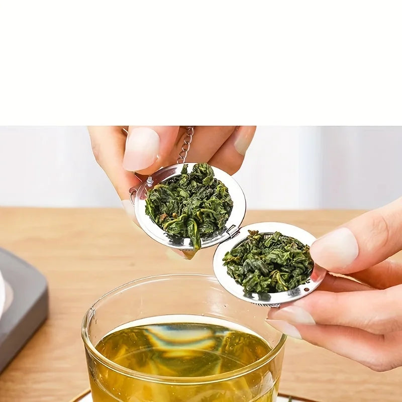 Stainless Steel Tea Ball Infuser Set — Durable Strainers for Loose Leaf Tea, Herbs, Spices & Seasoning
