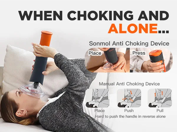 Auto First Aid Choking Rescue Device – Portable CPR Emergency Machine for Adults & Children, Travel & Home Use