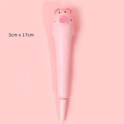 Cute Soft Gel Pen – Kawaii Cartoon Pen for School, Office, and Creative Stationery Supplies