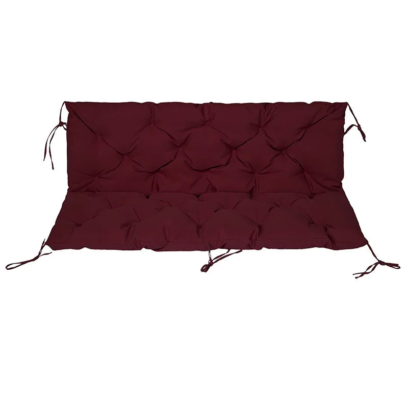 Custom Outdoor Porch Swing Replacement Cushion – Waterproof 2–3 Seater Bench Pad for Garden & Patio Sofa Recliner Seat Comfort