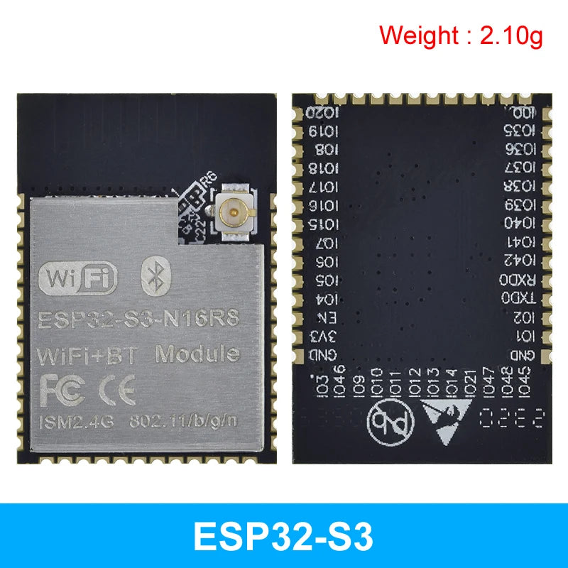 TZT ESP32 Development Board - Dual Type-C ESP32-S3 ESP32-C3 Module for Arduino & IoT Projects