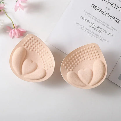 3D Removable Push-Up Bra Pads — Women’s Breathable Sponge Inserts for Underwear, Swimsuits & Breast Lift