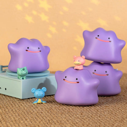 Funism Pokémon Palmsize Wonders Ditto Blind Box - Mini Anime Figure, Desktop Decoration and Collectible Gift