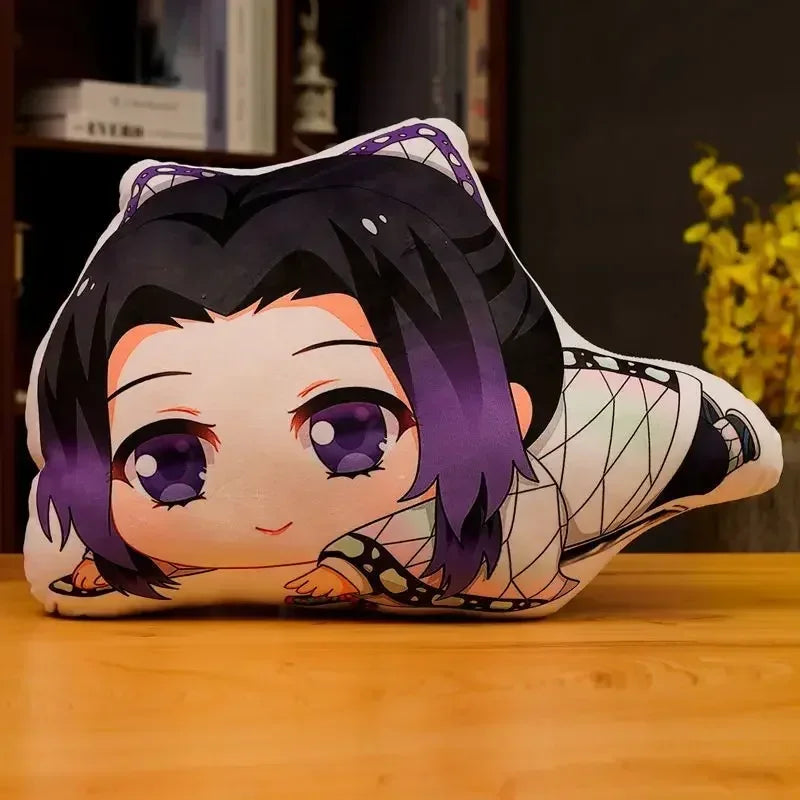 Demon Slayer Kimetsu no Yaiba Plush Cushion – Anime Dakimakura Pillow Tanjiro Nezuko Zenitsu Inosuke Kawaii Doll