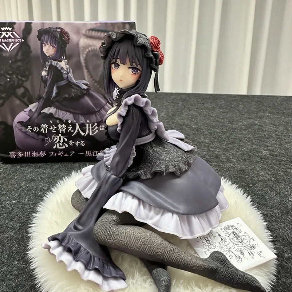 My Dress-Up Darling Anime Figures – Kitagawa Marin & Shizuku Kuroe Black Maid Outfit Action Figurines, Collectible Model