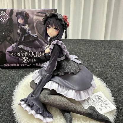 My Dress-Up Darling Anime Figures – Kitagawa Marin & Shizuku Kuroe Black Maid Outfit Action Figurines, Collectible Model