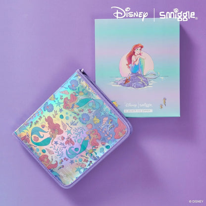 Genuine Disney Australia Smiggle Mermaid School Bag - Includes Pen Case, Lunch Bag, and Backpack, Ideal Gift for Children
