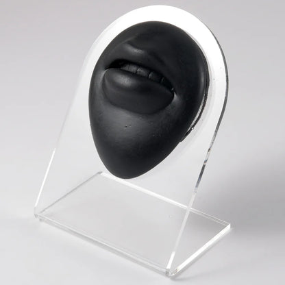Soft Silicone 1:1 Simulation Body Piercing Practice Model – Ear, Nose, Navel & Nipple Display Stand for Jewelry Training & Teaching Accessories