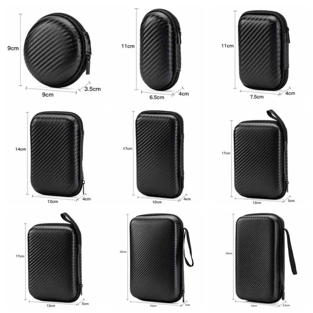 Dust-Proof Headphones Carrying Case - Shockproof and Waterproof Earphone Storage Bag | Lightweight and Scratch-Resistant
