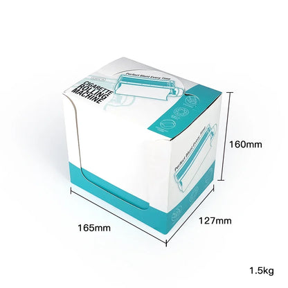 8MM & 12.5MM Manual Cigarette & Cigar Rolling Machine – Handheld Tobacco Herb Cone Roller