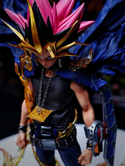 Yugi Muto Duel Monsters Action Figure - 28cm Dark Game PVC Statue, Collectible Figurine & Kids Toy Gift